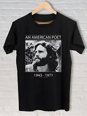 Jim Morrison Doors Rock Legend Fan Graphic Unisex T-Shirt